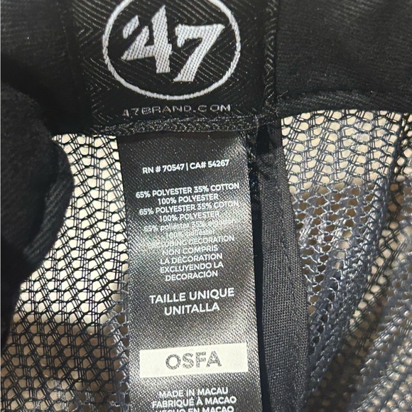 ‘47 North Carolina Tar Heels NCAA Ball Cap  Snapback Hat Mesh Back Cap Collage - Picture 4 of 4